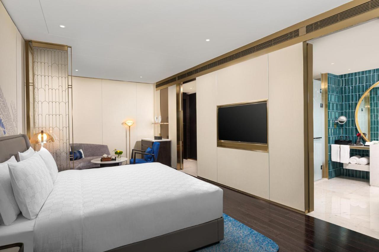 Hualuxe Shanghai Changfeng Park Esterno foto